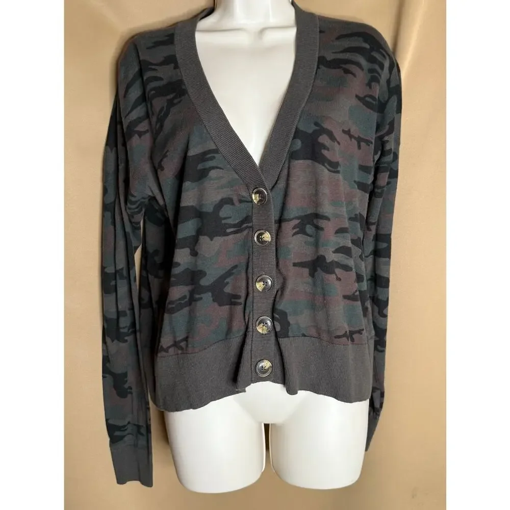 Sanctuary Lets Hang Camouflage Cardigan S - Picture 6 of 9